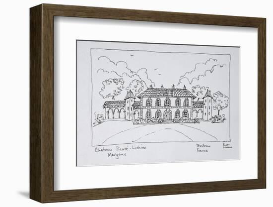 Chateau Prieure-Lichine, Margaux region, Bordeaux, France-Richard Lawrence-Framed Photographic Print