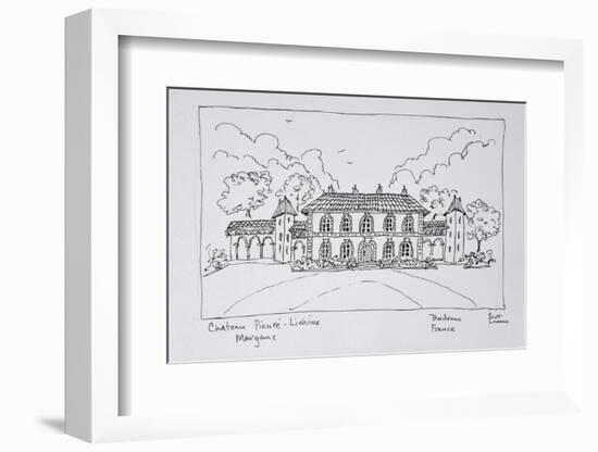 Chateau Prieure-Lichine, Margaux region, Bordeaux, France-Richard Lawrence-Framed Photographic Print