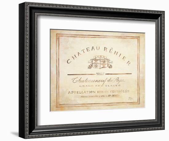 Chateau Renier-Angela Staehling-Framed Art Print