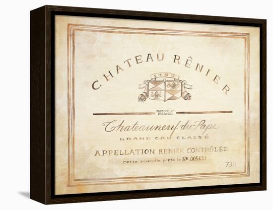 Chateau Renier-Angela Staehling-Framed Stretched Canvas