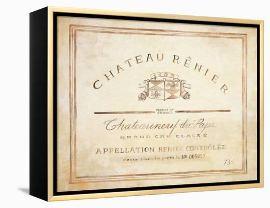 Chateau Renier-Angela Staehling-Framed Stretched Canvas