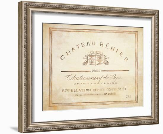 Chateau Renier-Angela Staehling-Framed Art Print