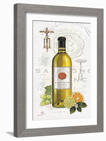 Chateau Sauvignon Blanc Entoca-Chad Barrett-Framed Art Print