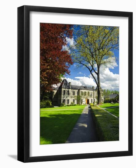 Chateau St. Michele, Woodinville, Washington, USA-Richard Duval-Framed Photographic Print