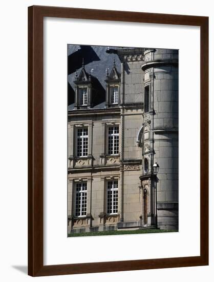 Chateau Stephen Liegeard, 1895-1902, Brochon, Burgundy, Detail, France, 19th-20th Century-null-Framed Giclee Print