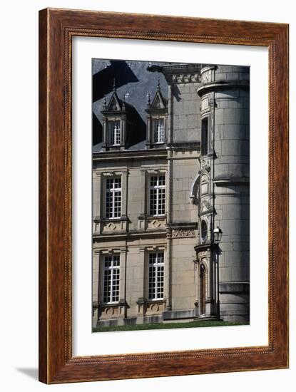 Chateau Stephen Liegeard, 1895-1902, Brochon, Burgundy, Detail, France, 19th-20th Century-null-Framed Giclee Print