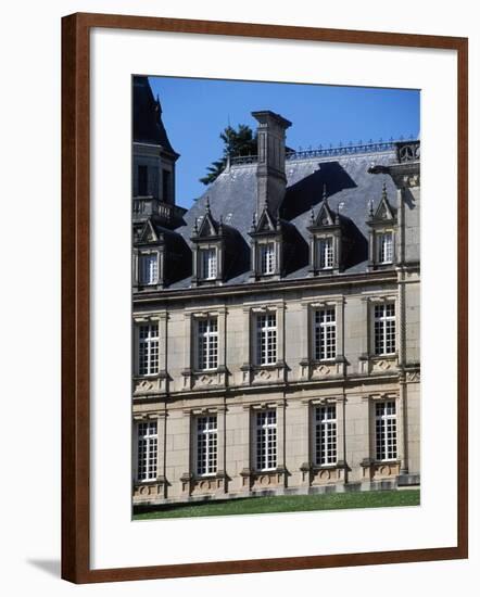 Chateau Stephen Liegeard, 1895-1902, Brochon, Burgundy, Detail, France, 19th-20th Century-null-Framed Giclee Print