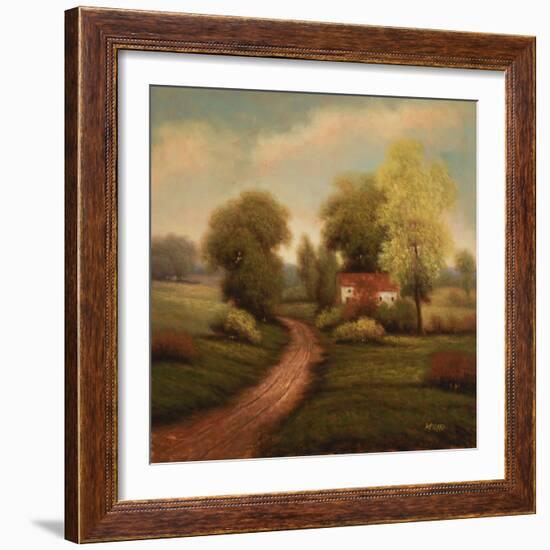 Chateau Trail-null-Framed Art Print