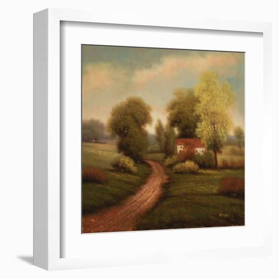 Chateau Trail-null-Framed Art Print