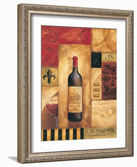 Chateau Vin-Gregory Gorham-Framed Art Print