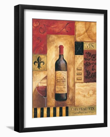 Chateau Vin-Gregory Gorham-Framed Art Print