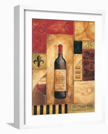 Chateau Vin-Gregory Gorham-Framed Art Print