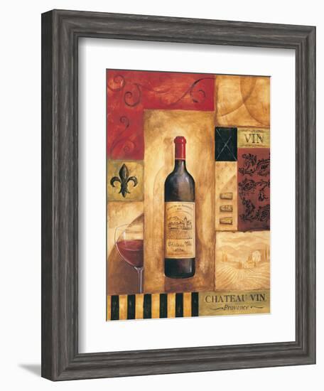 Chateau Vin-Gregory Gorham-Framed Art Print