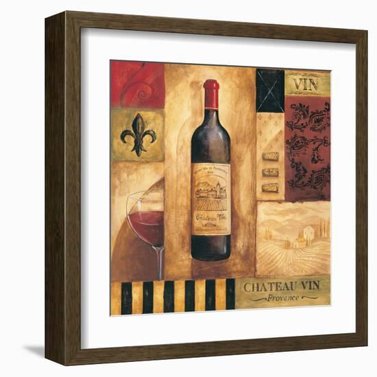 Chateau Vin-Gregory Gorham-Framed Art Print