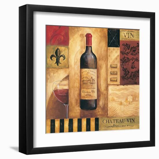 Chateau Vin-Gregory Gorham-Framed Art Print