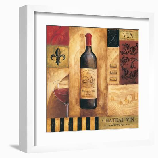 Chateau Vin-Gregory Gorham-Framed Art Print