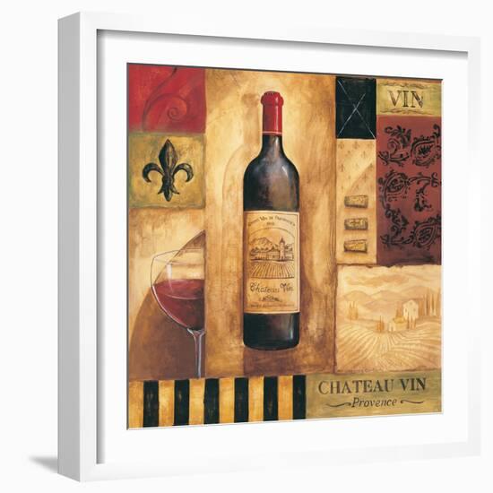 Chateau Vin-Gregory Gorham-Framed Art Print