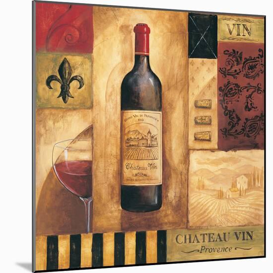 Chateau Vin-Gregory Gorham-Mounted Art Print