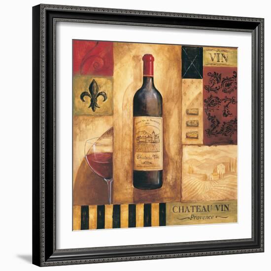 Chateau Vin-Gregory Gorham-Framed Art Print