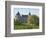 Chateau with Turrets and Vineyard, Chateau Carignan, Premieres Cotes De Bordeaux, France-Per Karlsson-Framed Photographic Print