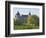 Chateau with Turrets and Vineyard, Chateau Carignan, Premieres Cotes De Bordeaux, France-Per Karlsson-Framed Photographic Print