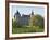 Chateau with Turrets and Vineyard, Chateau Carignan, Premieres Cotes De Bordeaux, France-Per Karlsson-Framed Photographic Print