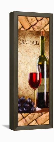 Chateaux Panel-Taylor Greene-Framed Stretched Canvas