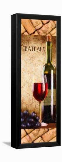 Chateaux Panel-Taylor Greene-Framed Stretched Canvas