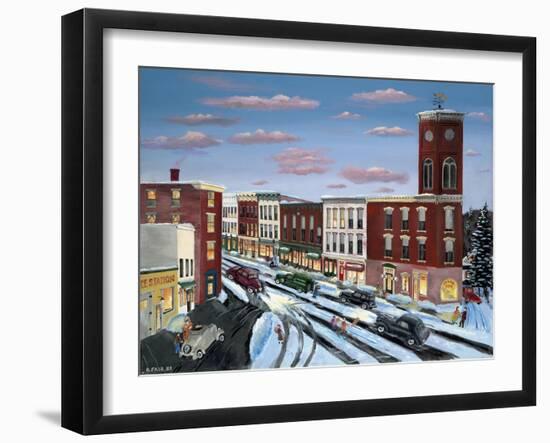 Chatham Clock Tower-Bob Fair-Framed Giclee Print