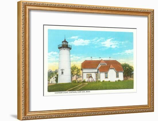 Chatham Lighthouse, Cape Cod, Mass.-null-Framed Art Print