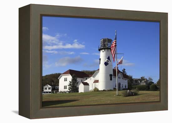 Chatham Lighthouse, Chatham, Cape Cod, Massachusetts, New England, Usa-Wendy Connett-Framed Premier Image Canvas