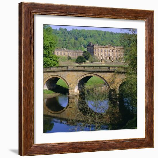 Chatsworth House, Derbyshire, England, UK-Roy Rainford-Framed Photographic Print