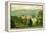 Chatsworth House, Derbyshire, Home of the Duke of Devonshire, C1880-Benjamin Fawcett-Framed Premier Image Canvas