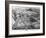 Chatsworth House, Engraved by Johannes Kip-Leonard Knyff-Framed Giclee Print