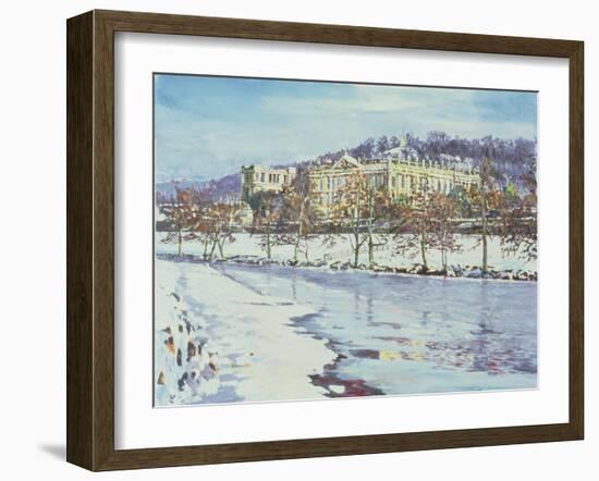 Chatsworth - Midwinter, 1996-Martin Decent-Framed Giclee Print