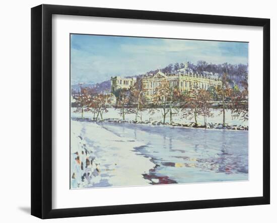 Chatsworth - Midwinter, 1996-Martin Decent-Framed Giclee Print