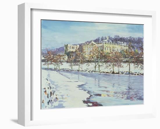 Chatsworth - Midwinter, 1996-Martin Decent-Framed Giclee Print