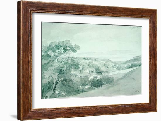 Chatsworth Park 99-John Constable-Framed Giclee Print