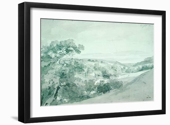 Chatsworth Park 99-John Constable-Framed Giclee Print