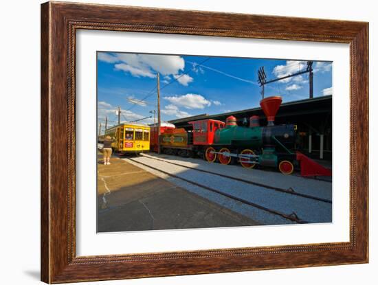 Chattanooga Choo Choo at the Creative Discovery Museum, Chattanooga, Tennessee, USA-null-Framed Photographic Print