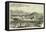 Chattanooga from the North Bank of the Tennessee, September 1863-null-Framed Premier Image Canvas