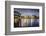 Chattanooga, Tennessee, USA Downtown across the Tennessee River.-SeanPavonePhoto-Framed Photographic Print