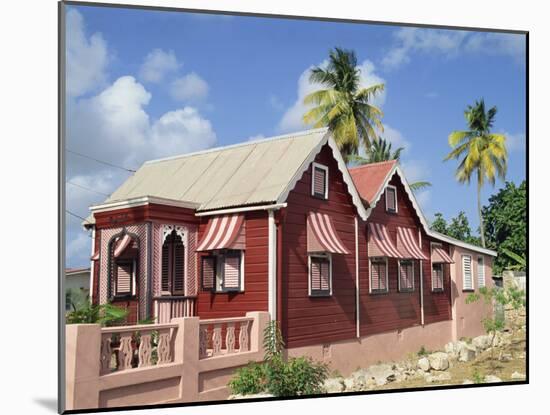 Chattel House, Speightstown, Barbados, West Indies, Caribbean, Central America-Hans Peter Merten-Mounted Photographic Print