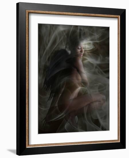 Chatterspace-Lynne Davies-Framed Photographic Print