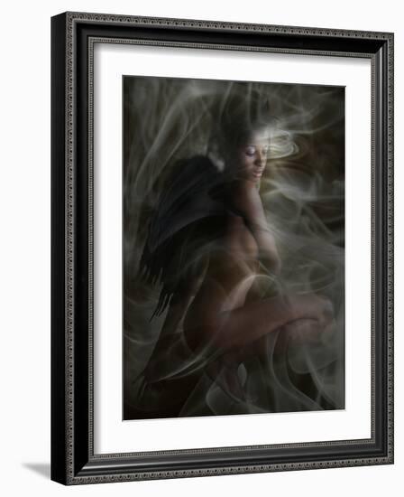 Chatterspace-Lynne Davies-Framed Photographic Print