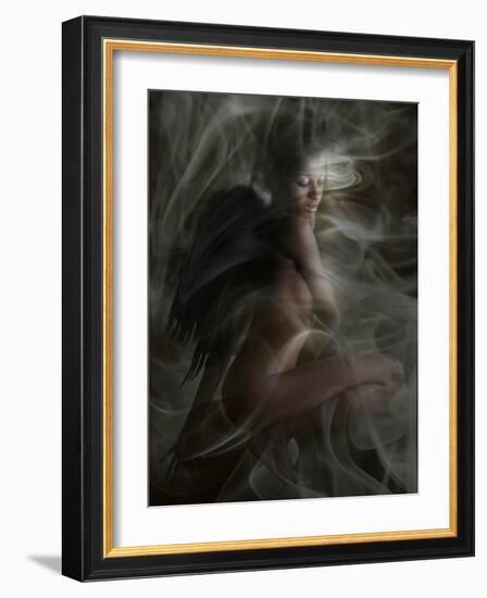 Chatterspace-Lynne Davies-Framed Photographic Print