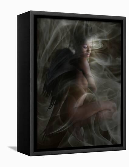 Chatterspace-Lynne Davies-Framed Premier Image Canvas