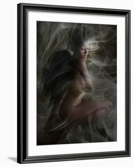 Chatterspace-Lynne Davies-Framed Photographic Print