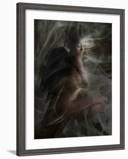 Chatterspace-Lynne Davies-Framed Photographic Print