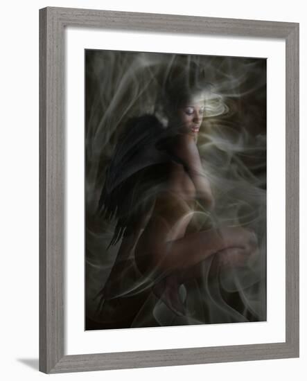 Chatterspace-Lynne Davies-Framed Photographic Print